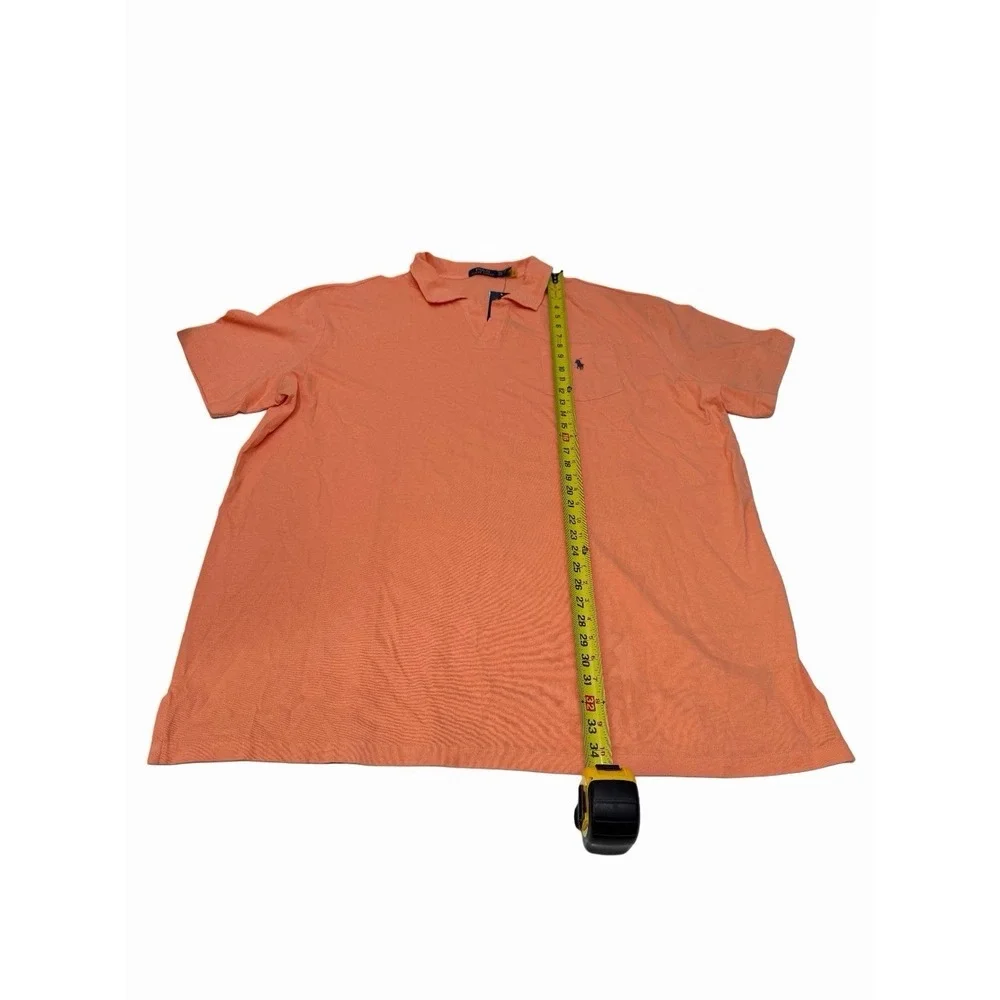Polo Ralph Lauren Men's Classic Polo Top Orange Size 2XB NWT.